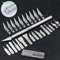 Original Toughness IC Chip BGA Motherboard Hard Disk PCB Circuit Board Repair Knife Curved Thin Blade for Iphone Samsung