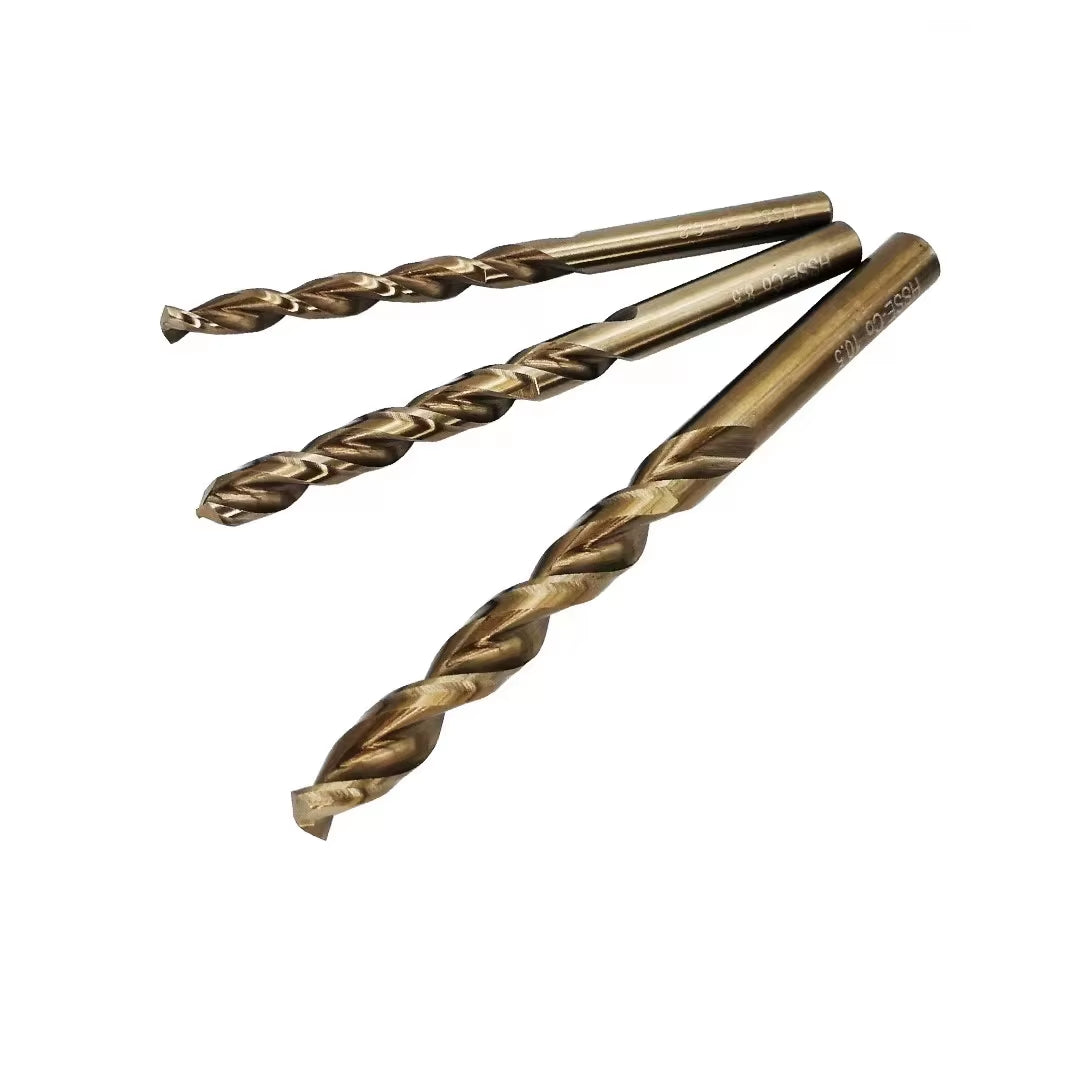 M35 10Pcs 1.0Mm-8.5Mm HSS Hemp Flowers Cobalt Drill Special Stainless Steel Drill Bits (1Mm/2Mm/3Mm/4Mm/5Mm/6Mm/7Mm/8Mm)