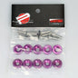 Leosport-10 Pcs/Pack JDM Style Aluminum Fender Washers and Bolt for Honda Civic Integra RSX EK EG DC