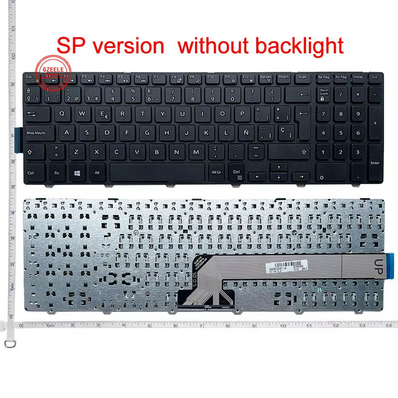 US/UK/SP Keyboard for Dell Inspiron 15 3000 5000 3541 3542 3543 5542 3550 3560 3551 3552 3559 3565 3567 3558 5545 5547 5566 5748