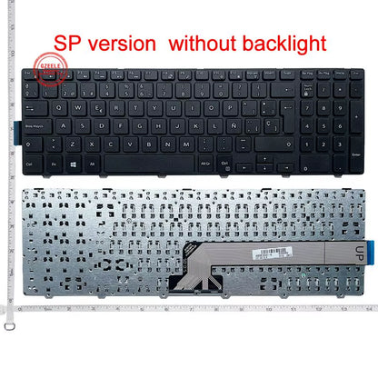 US/UK/SP Keyboard for Dell Inspiron 15 3000 5000 3541 3542 3543 5542 3550 3560 3551 3552 3559 3565 3567 3558 5545 5547 5566 5748