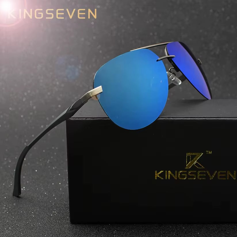 Aluminum Magnesium Polarized Sunglasses Men Driver Mirror Sun Glasses Male Fishing Female Eyewear for Men