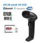 1D/2D Supermarket Handhel Barcode Bar Code Scanner Reader QR PDF417 Bluetooth 2.4G Wireless &Wired USB Platform