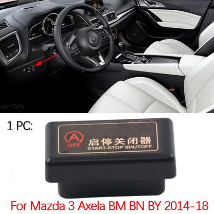 Car Automatic Start and Stop Engine off Device Control Sensor Auto Stop Canceller for Mazda 3 Axela BM BN by 2014-2018
