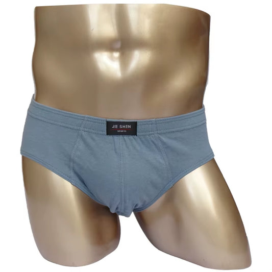 Mens Briefs 100% Cotton plus Size Men Underwear L/XL/XXL/XXXL/4XL/5XL Men'S Breathable Panties 1PCS