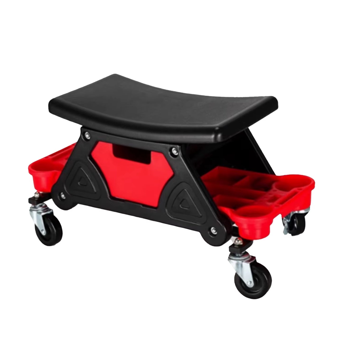 Car Beauty Repair Work Bench Polishing Film Storage Tool Matching Tray Drawer with Wheels Movable Mechanical Crawling Seat