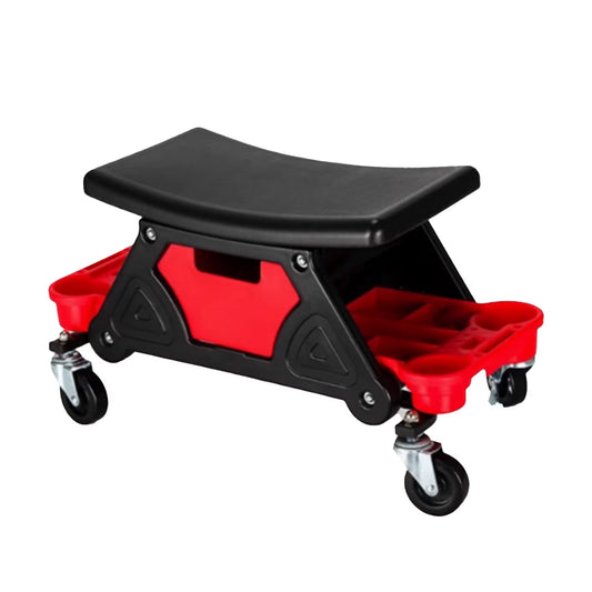 Car Beauty Repair Work Bench Polishing Film Storage Tool Matching Tray Drawer with Wheels Movable Mechanical Crawling Seat