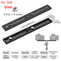 Universal Aluminum Alloy Quick Release Plate Tripod Mount Adapter with 1/4 Screw for Benro Arca Swiss Ball Head and Camera