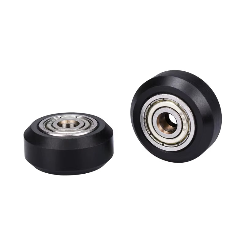 5/10Pcs CNC Openbuilds Wheels Plastic POM Pulley Wheel Passive round Wheel & V-Type for V-Slot C-Beam 3D Printer Parts