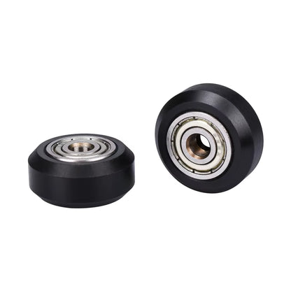 5/10Pcs CNC Openbuilds Wheels Plastic POM Pulley Wheel Passive round Wheel & V-Type for V-Slot C-Beam 3D Printer Parts