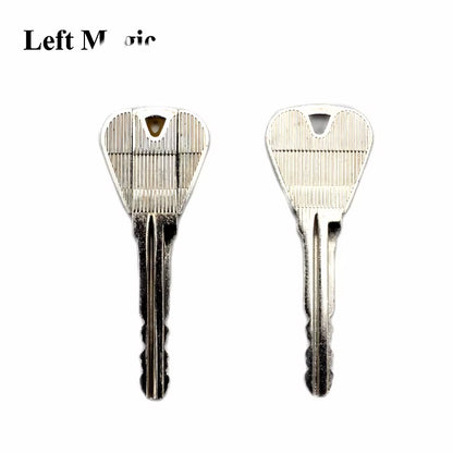 2 Pcs New Magic Trick Toy Folding Key Thru Bottle or Ring Penetration Magic Trick Props Magic Joke Toy Easy to Play