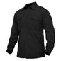 Mens Long Sleeve Shirts Summer Lightweight Quick Drying Shirt Hiking Nylon Shirts Long Sleeve Outdoor Work Cargo Shirts