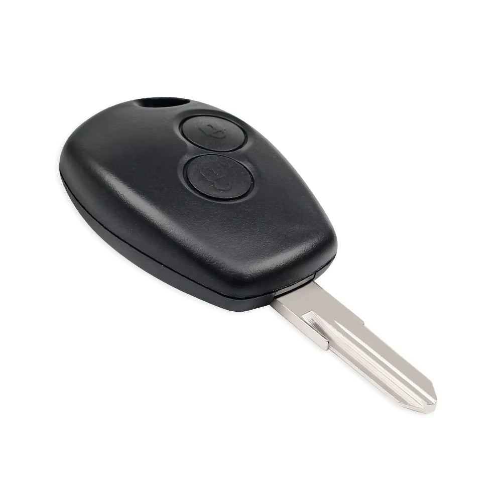 2 Button Remote Key Shell Case Cover Fob for Renault Megan Modus Clio Modus Kangoo Logan Sandero Duster Car Alarm Housing