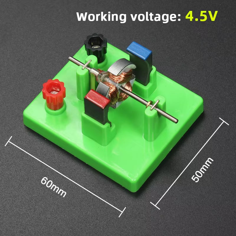Electric Motor Model 4.5V Open DC Small Motor Physics Science Electrical Experimental Teaching Instrument