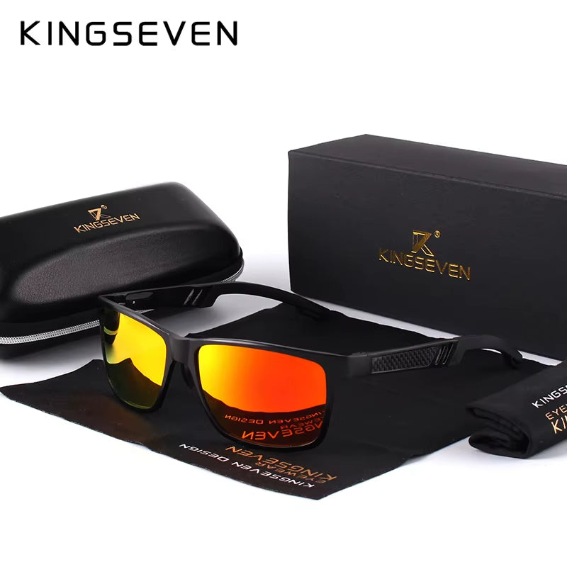 Men Polarized Sunglasses Aluminum Magnesium Sun Glasses Driving Glasses Rectangle Shades for Men Oculos Masculino Male