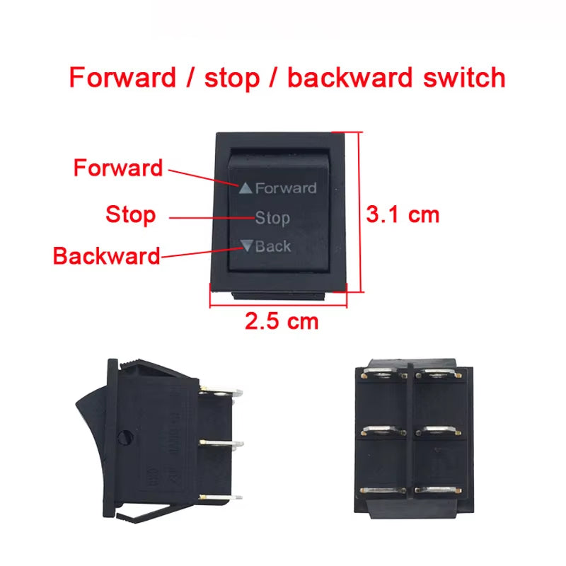 Electric Cars for Kids Electrical Car Switch Toy Car Electric Motorcycle Switch Remote Control Car Switch Motorcycle Accessories