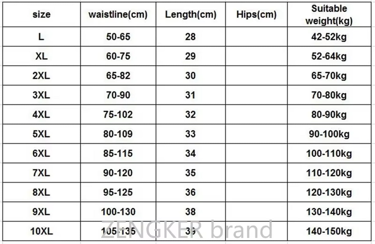 Large Size Male Cotton Underwears Loose Boxers Oversized Panties 10XL 9XL 8XL7XL Belts Big Yards Men'S Boxer plus Size