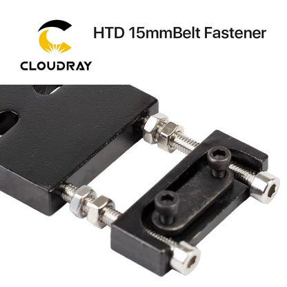 Belt Fastener for Width 15MM Open-Ended Timing Belt Transmission Belts for X/Y Axis Hardware Tools Machine Parts
