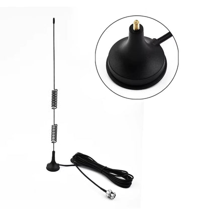1X Antenna VHF UHF Ham Radio Antenna Amateur Radio Mobile Radio Scanner Antenna BNC Car Electronic Radio Wireless Antenna