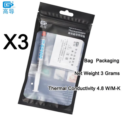 Net Weight 0.5/30/100/150 Grams 900 Thermal Conductive Grease Paste Plaster Heat Sink Compound for CPU GPU MB CN ST HT