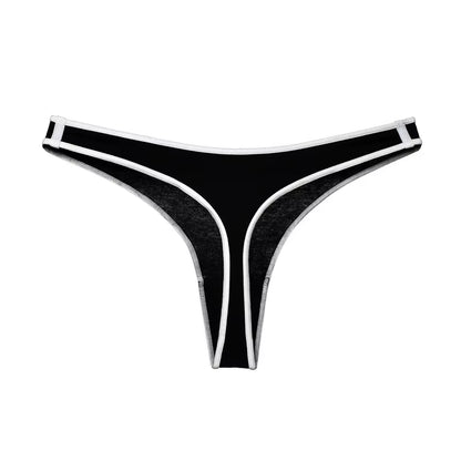 Women G String Thongs Low Rise Contton Tanga Briefs Sexy Panties Ladies' Seamless Lingerie Female Underwear Strings 1 Piece