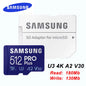 EVO plus Micro SD Card 128GB 64GB 512GB 256GB Micro SD Pro plus Flash Memory Card SD Memory U1 U3 4K Microsd TF Cards
