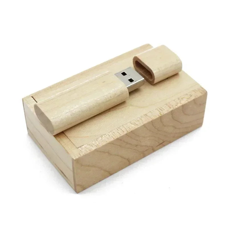 Wooden / Bamboo USB Flash Drive 2.0 4GB 8GB 16GB 32GB 64GB 128GB Pen Driver Pendrive Memory Creativo Personal LOGO Gifts