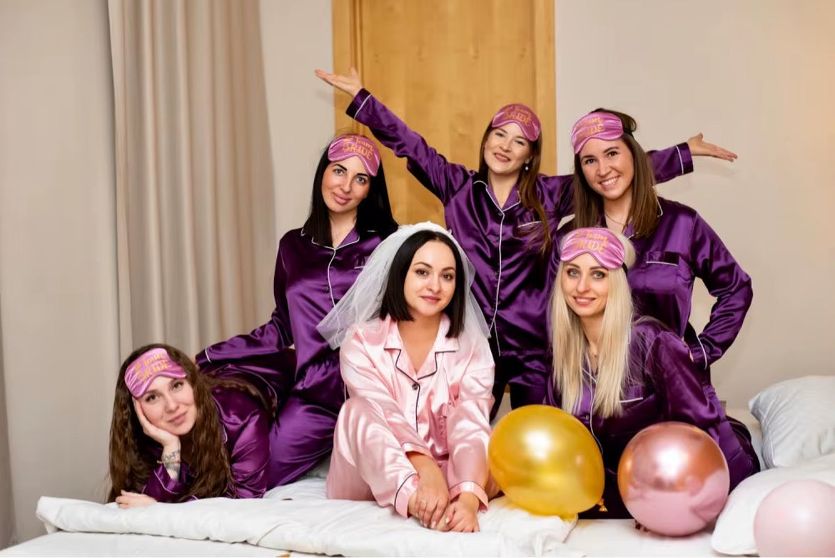 Womens Silk Satin Pajamas Pyjamas Set Sleepwear Pijama Pajamas Suit Female Sleep Two Piece Set Women'S Loungewear plus Size