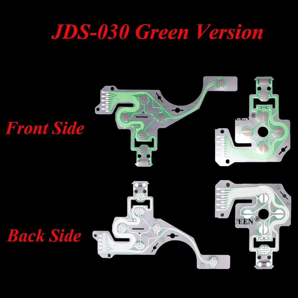 Replacement Buttons Ribbon Circuit Board for PS4 Dualshock 4 Pro Slim Controller Conductive Film Keypad Flex Cable PCB