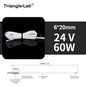 Trianglelab 3D Printer 6*20MM 12V/24V 40W Heater Cartridge with 100CM Cable for 3D Printer for PT100 HOTEND Volcano MK8 MK9