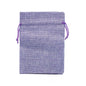 50Pcs/Lot Drawstring Natural Burlap Bag Jute Gift Bags Multi Size Jewelry Packaging Wedding Bags with Candy Bag Can Custom Logo