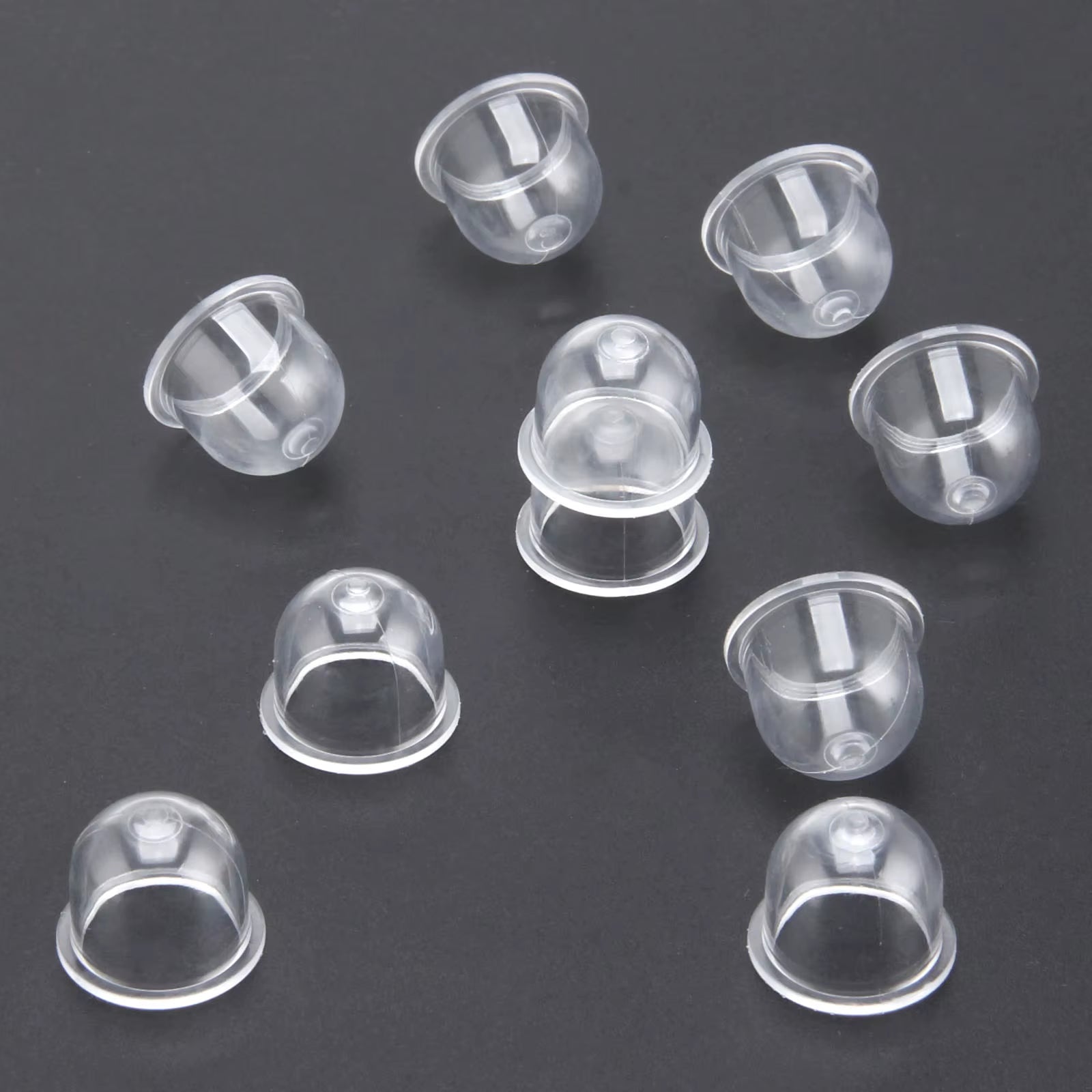 10Pcs 19Mm Carburetor Spare Parts Carb Primer Bulbs Cap Small Fuel Pump for Chainsaw Blower Trimmer Brushcutter OD*ID*H=19*14*15
