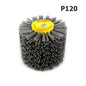 1 Pcs 120X100X19Mm Nylon Abrasive Wire Drum Polishing Wheel Electric Brush for Woodworking Metalworking