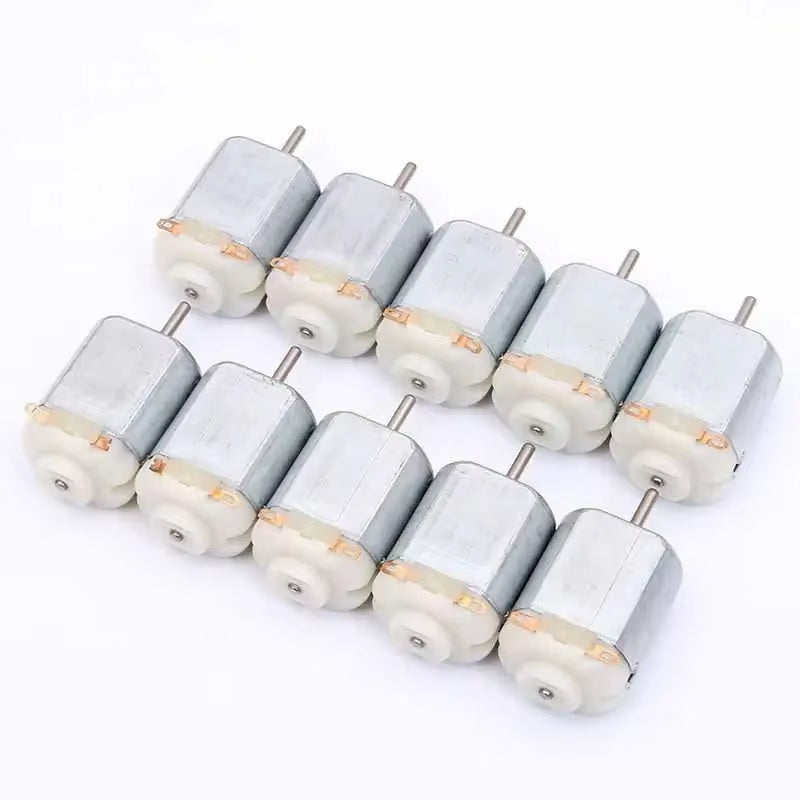 2/5/10Pcs 130 Micro DC Motor 3V-6V 8000RPM Miniature Electric Motor Four-Wheel Motor Small DIY Toys Hobbies Smart Car