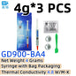 Net Weight 1/3/7/15/30 Grams Gray 900 Thermal Conductive Grease Paste Plaster Heat Sink Commpound for CPU LED SSY BAS BR BX CB