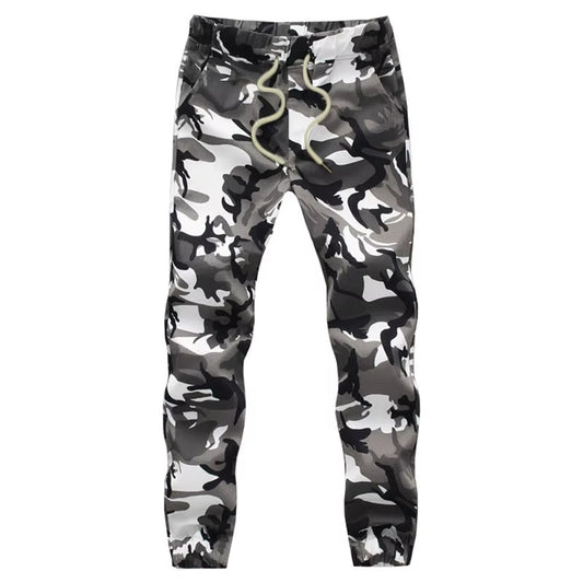M-5X 2025 Mens Jogger Autumn Pencil Harem Pants Men Camouflage Military Pants Loose Comfortable Cargo Trousers Camo Joggers