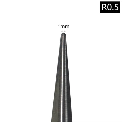 6Mm*70L,1Pcs, Taper Ball Nose End Mill,Cnc Cone Milling Cutter,Solid Carbide Tool,Woodworking Router Bit