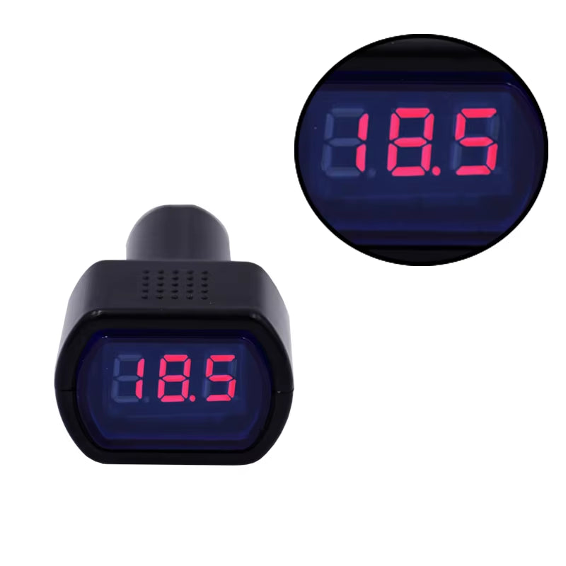 DC 12V-24V LED Display Cigarette Lighter Electric Voltage Meter Tester for Auto Car Battery Voltmeter Indicator