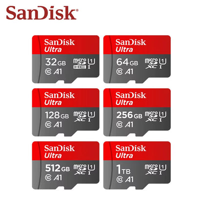 Original  Micro SD Card C10 32GB 64GB 128GB 256GB 512GB up to 150Mb/S Microsd Memory Card 1TB A1 Flash TF Card for Phone
