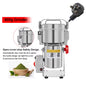 800G 700G Grains Spices Herbals Cereals Coffee Dry Food Grinder Mill Grinding Machine Gristmill Flour Powder Crusher