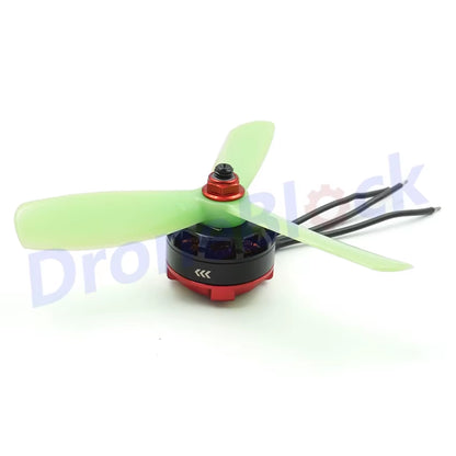 10 Pcs M5 Aluminum Flange Nylon Nut Low Profile CW CCW Anti-Loose Insert Lock for 2204 2205 2206 Brushless Motor RC QAV250 210