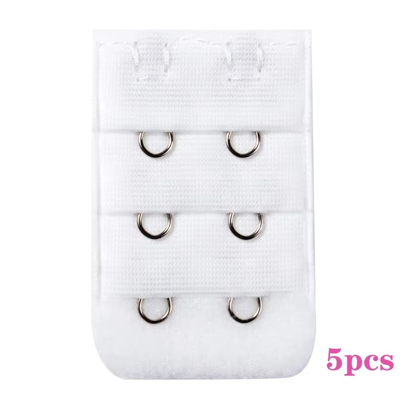 3/5Pcs Bra Extender Strap Extension 3 Hooks 2 Rows Women Intimates Lengthened Bra Hook Extenders Womens Accessoires 2/3/4Buckles