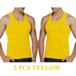 Tank Tops Men 100% Cotton Solid Vest Male Breathable Sleeveless Tops Slim Casual Gym Running Comfortable Undershirt Mens Gift