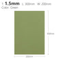 1.5Mm Black Sand Army Green Orange Kydex Sheet Thermoplastic for DIY Sheath Holster Tool Parts