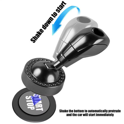 Car Engine Start Button Cover Car Push to Start Button Rocker Automotive Interior Accessories Auto Decor Stop Start Button Cover