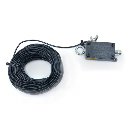 1-30Mhz Pocket HF Antenna, Shortwave Antenna, Inverted V Horizontal Balun Long Line Wideband End-Fed Antenna