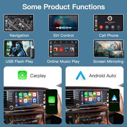 2025 New Wireless Carplay Android Auto for Seat Arona New IBIZA Toledo Ateca Leon Mk3 2016-2019 with Support OEM Afterma