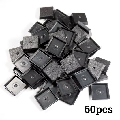 20Mm Square Bases Made from Plastic for Table Games Bases for WH