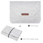 Soft Sleeve Laptop Bag for Macbook Air Pro Retina 11 12 13 14 15 Inch Notebook Tablet Case Cover for HP Dell Macbook with Gift