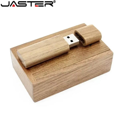 Wooden / Bamboo USB Flash Drive 2.0 4GB 8GB 16GB 32GB 64GB 128GB Pen Driver Pendrive Memory Creativo Personal LOGO Gifts